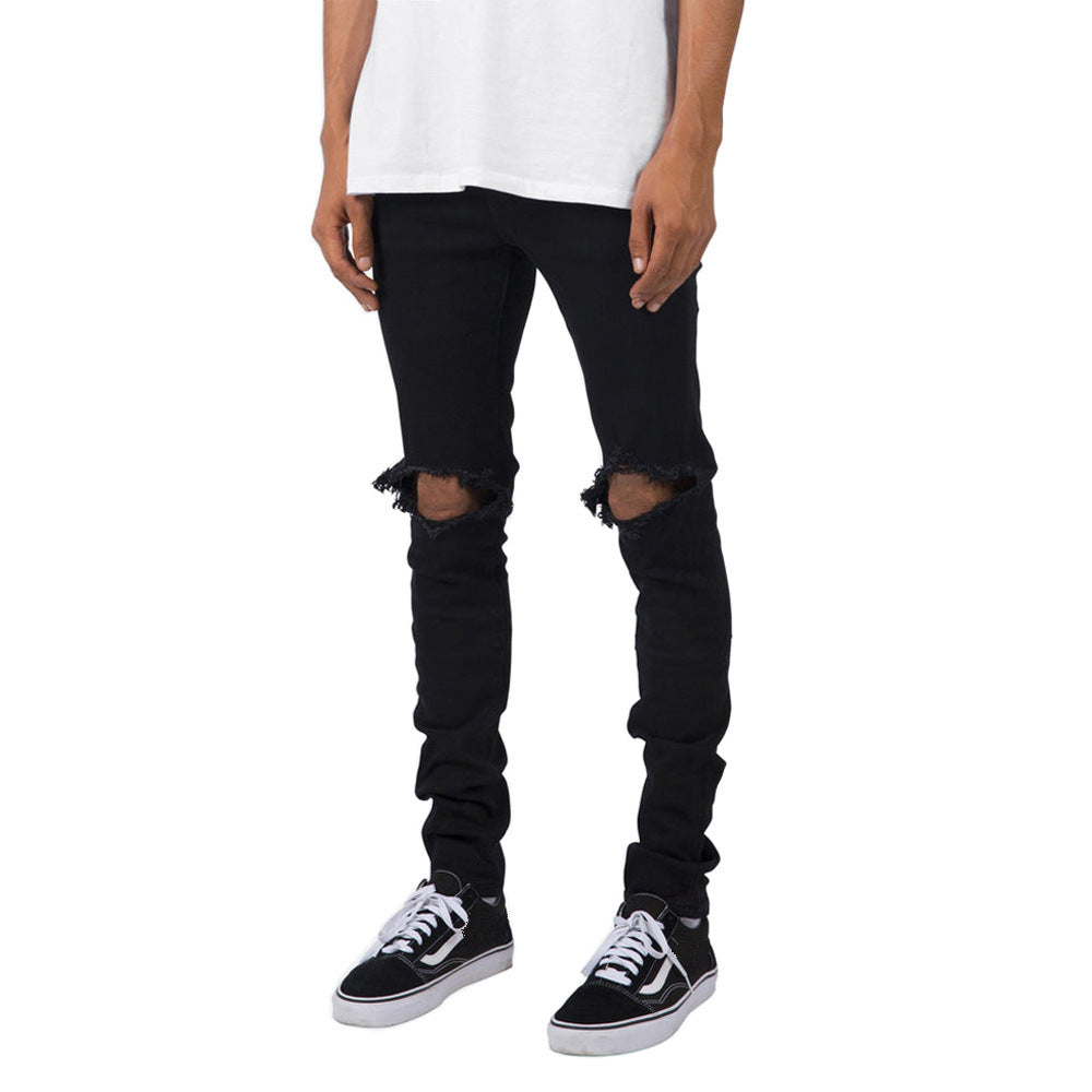 American street fashion jeans