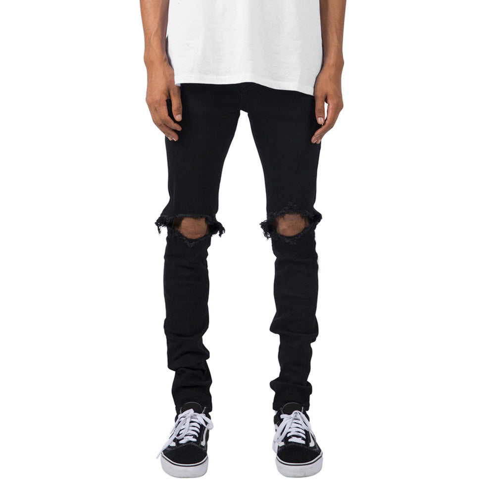 American street fashion jeans